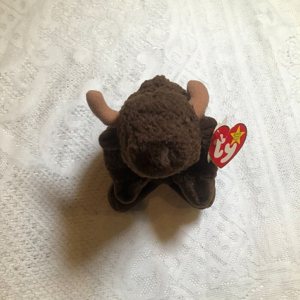 Ty Beanie Baby Roam the Buffalo Vintage 1998